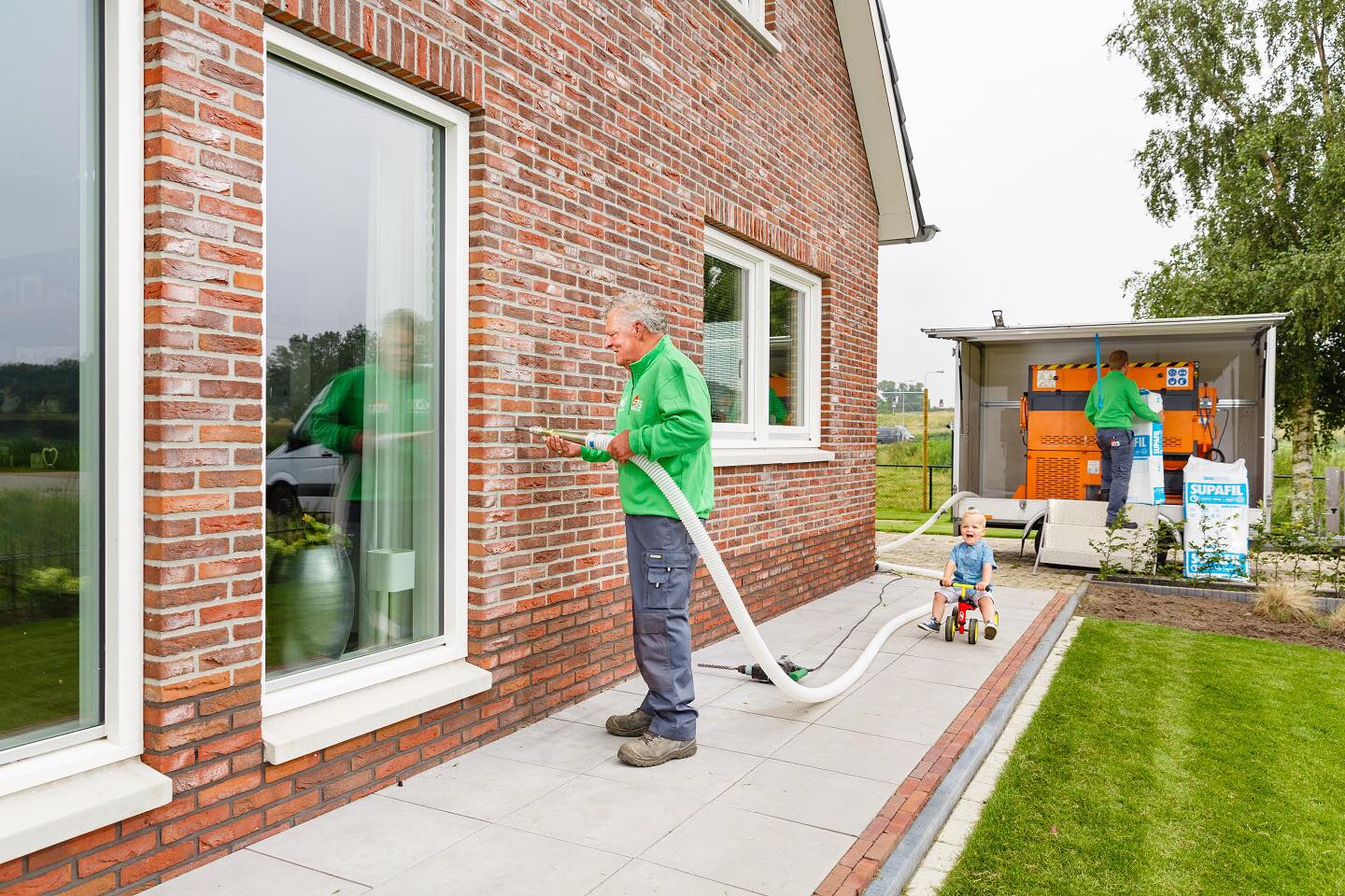 Buitenmuur isoleren in Twente